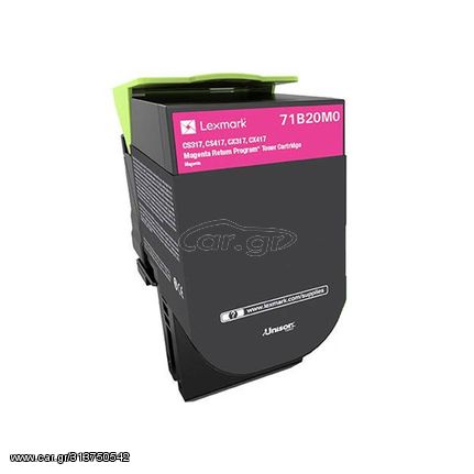 Συμβατό 71B20M0 Magenta toner για LEXMARK CS317/ CS417/ CS517/ CΧ317/ CΧ417/ CX517