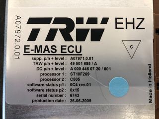 ELECTRONIC CONTROL UNIT SELF-STEERING AXLE (E-MAS)-thumb-1