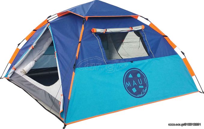 Σκηνή αυτόματη MAUI & SONS 1665 με διαστάσεις 220x220x140 cm 3 Ατόμων ( 1665 )