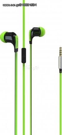 Vivanco Talk Stereo Handsfree Earbuds Green - (36485)