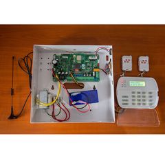 HUNTER-DK1630 GSM & PSTN ΣΥΣΤΗΜΑ ΣΥΝΑΓΕΡΜΟΥ 30 ΑΣΥΡΜΑΤΩΝ ΚΑΙ 16 ΕΝΣΥΡΜΑΤΩΝ ΖΩΝΩΝ ΕΛΛΗΝΙΚΟ ΜΕΝΟΥ-thumb-1
