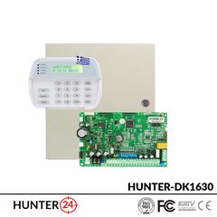 HUNTER-DK1630 GSM & PSTN ΣΥΣΤΗΜΑ ΣΥΝΑΓΕΡΜΟΥ 30 ΑΣΥΡΜΑΤΩΝ ΚΑΙ 16 ΕΝΣΥΡΜΑΤΩΝ ΖΩΝΩΝ ΕΛΛΗΝΙΚΟ ΜΕΝΟΥ