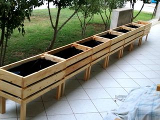 Ζαρτινιερες ξύλινες χειροποιητες