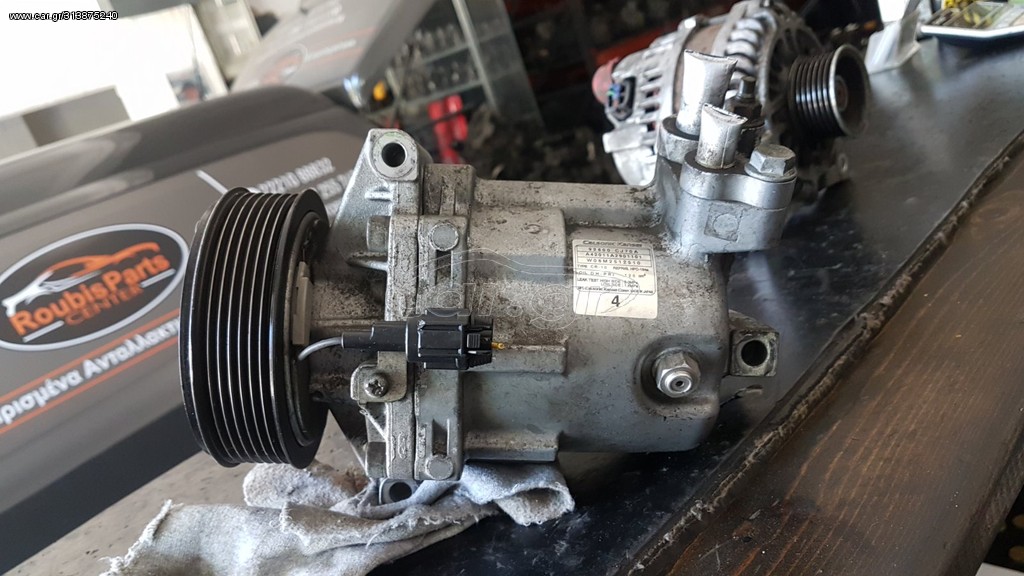 Κομπρεσέρ Aircondition NISSAN HR16DE 92600CJ70A MICRA - NOTE - QASHQAI -TIIDA 1.6L - 16V - 110PS