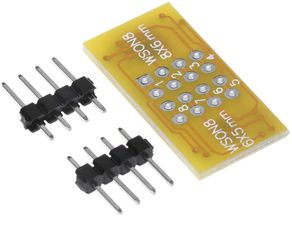 Controller IC Chip - QFN8 to DIP8 Adapter WSON8 DFN8 MLF8 QFN8 to DIP8 socket for 25XXX IC use forTL866CS TL866A TL866II plus RT809H chip for laptop - Ολοκληρωμένο τσιπ φορητού υπολογιστή (Κωδ.1-CHIP0