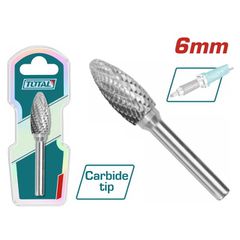 Φρέζα HSS TOTAL Καρβιδίου 6mm ( TAKC1002 )