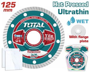 Διαμαντόδισκος UNIVERSAL TOTAL υγράς κοπής 125 Χ 22.2mm Χ 1.2mm ( TAC2131251HT )