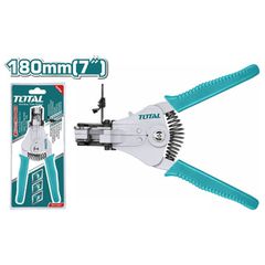 Πρέσα ακροδεκτών - απογυμνωτής καλωδίων TOTAL 180mm ( THT1591 )