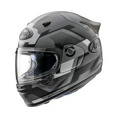 ΚΡΑΝΟΣ FULL FACE QUANTIC DESIGN FACE FROST GREY ECE 22.06 | ARAI