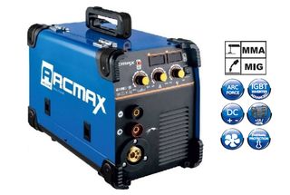 Ηλεκτροσυγκόλληση Inverter ARCMAX MAX MIG 195 (190A)