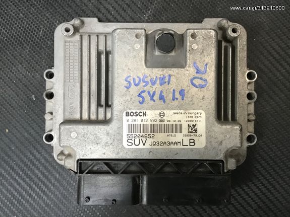 SUZUKI SX4 1.9 ΕΓΚΕΦΑΛΟΣ ΜΗΧΑΝΗΣ BOSCH 0 281 012 992,SUV,LB