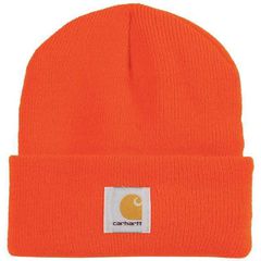 Carhartt Σκούφος Rib knit beanie Watch Brite orange | Πορτοκαλί έντονο MPN A18BOGS000