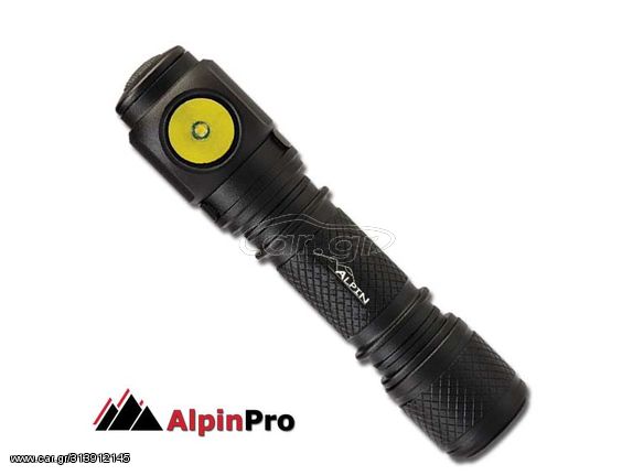 Φακός Χειρός-Κεφαλής ΑlpinPro LR-70A1 ΑΔΙΑΒΡΟΧΟΣ LED (1xAAA)