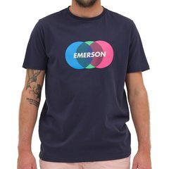Emerson Men's Logo T-Shirt 211.EM33.64 Navy Blue