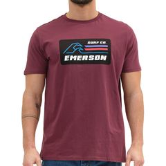 Emerson Men's Graphic T-Shirt 211.EM33.02 Dusty Wine