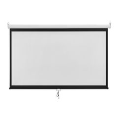 BRATECK οθόνη προβολής projector τοίχου/οροφής ESBA100, 221x124cm, 16:9/100", πτυσσόμενη
