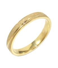 Βέρα χρυσή Κ14 με σχέδιο ματ και λουστραριστή 269269