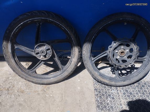 Daytona dv50 dv125 dy50 dy125 dv dy 50 125 ζαντες τροχοι ροδες εμπρος πισω ζαντολαστιχα