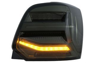 ΦΑΝΑΡΙΑ ΠΙΣΩ LED VW Polo 6R 6C 61 (2011-2017) Sequential Dynamic Turning Lights Vento Look Smoke-thumb-3