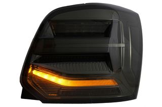 ΦΑΝΑΡΙΑ ΠΙΣΩ LED VW Polo 6R 6C 61 (2011-2017) Sequential Dynamic Turning Lights Vento Look Smoke-thumb-4