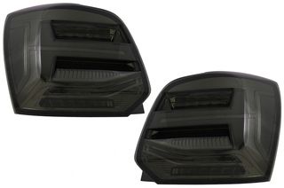 ΦΑΝΑΡΙΑ ΠΙΣΩ LED VW Polo 6R 6C 61 (2011-2017) Sequential Dynamic Turning Lights Vento Look Smoke-thumb-12