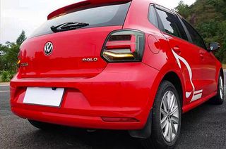 ΦΑΝΑΡΙΑ ΠΙΣΩ LED VW Polo 6R 6C 61 (2011-2017) Sequential Dynamic Turning Lights Vento Look Smoke-thumb-16