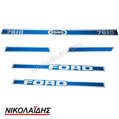 NC5133 - ΑΥΤΟΚΟΛΛΗΤΑ FORD 7610 ΓΑΛΑΖΙΟ