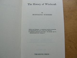 The History of Witchcraft - Summers