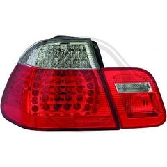 BMW SERIES 3 E46 4D ΦΑΝΑΡΙΑ ΠΙΣΩ  LED ΛΕΥΚΑ-ΚΟΚΚΙΝΑ/WHITE-RED