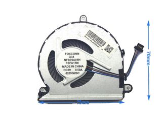 Ανεμιστηράκι Laptop - CPU Cooling Fan HP Pavilion 15-AU001NV 15-AU101NV 15-AU000NV 15-AU002NV 15-AU102NV 15-AU003NV 15-AU103NV 15-AU104NV 15-AU125ND 15-AU063NR 15-AU077SA (Κωδ. 80352)
