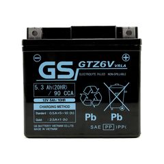 Μπαταρία GTZ6V (-+) GEL GS