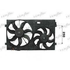 Βεντιλατέρ & εξαρτήματα FRIGAIR 05102019 Audi A3 1600cc 102ps BGU 2003 2004 2005 2006 2007 2008 2009 2010 2011 2012 (1K0121207J,1K0121207T,1K0959455BC,1K0959455CQ,1K0959455CT,1K0959455DG)