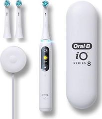 Braun Oral-B iO Series 8N White Alabaster Rechargeable Electric Toothbrush (302261)