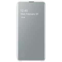 Original Clear View Cover Samsung S10e G970 EF-ZG970CWE White