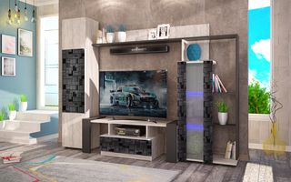 Σύνθετο Σαλονιού Era, 234x47.5x181, Genomax