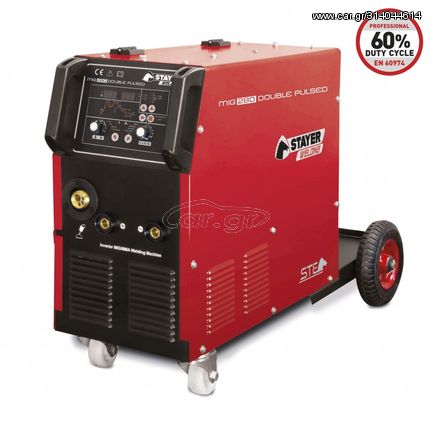 MIG 280 DOUBLE PULSED Ηλεκτροσυγκόλληση Σύρματος Inverter - ΗΛΕΚΤΡΟΚΟΛΛΗΣΕΙΣ MIG - STAYER (#MIG 280 DOUBLE PULSED)