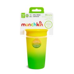 Munchkin Color Changing Miracle Cup 296ml Green 51892