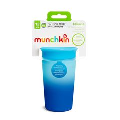 Munchkin Color Changing Miracle Cup 296ml Blue 51892