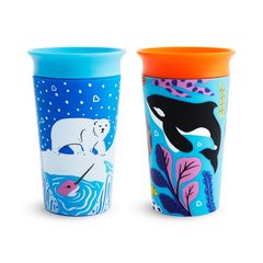 Munchkin Miracle Cup 360° WildLove 266ml Polar Bear And Orca 51766