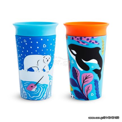 Munchkin Miracle Cup 360° WildLove 266ml Polar Bear And Orca 51766