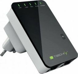 Techly Ασύρματο Repeater Dual Lan - (I-WL-REPEATER2)