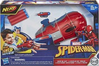 Hasbro Nerf Power Moves: Marvel Spider-Man - Web Blast  (E7328EU4)