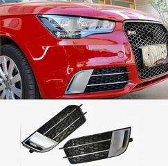 ΣΙΤΕΣ ΕΜΠΡΟΣ Audi A1 8X (2010-2015) RS1 Design Black with Brushed Aluminum Insertions