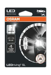 Osram Festoon (31 mm) SV8.5-8 LEDriving SL White 6000K 12V 6438DWP-01B