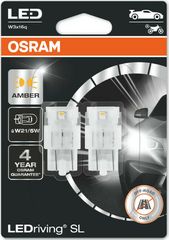 Osram LEDriving SL Amber W21/5W 12V 7515DYP-02B