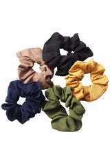 SCRUNCHIES ΜΟΝΟΧΡΩΜΑ (5 τεμ.)