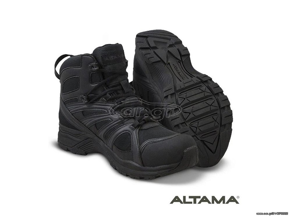 Αδιάβροχα Μποτάκια ALTAMA Aboottabad Trail Mid WP Black