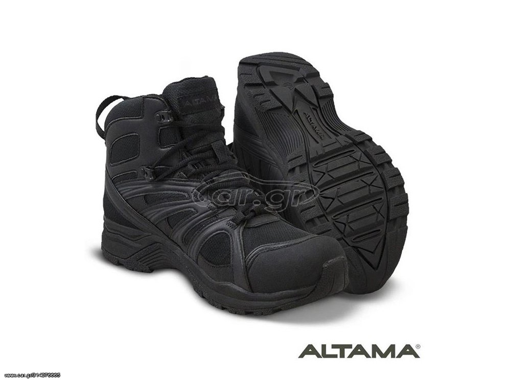 Αδιάβροχα Μποτάκια ALTAMA Aboottabad Trail Mid WP Black