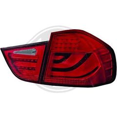 BMW SERIES 3 E90 LED TAIL LIGHTS RED/TINTED - ΚΟΚΚΙΝΑ/ΦΥΜΕ ΠΙΣΩ ΦΑΝΑΡΙΑ