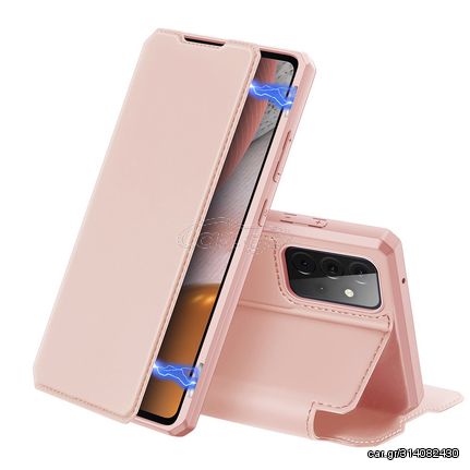 DUX DUCIS Skin X Bookcase type case for Samsung Galaxy A72 4G pink